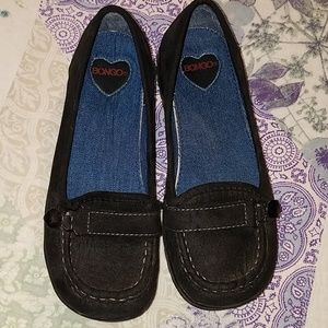 Women's black slip on loafers size 6 1/2